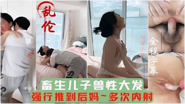 乱伦全程字幕畜生儿子兽性大发强行推到后妈~多次内射