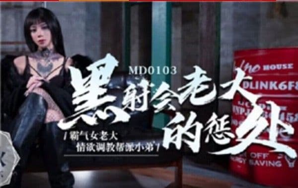 国产AV剧情-黑社会女老大的惩罚情欲调教帮派小弟艾秋!