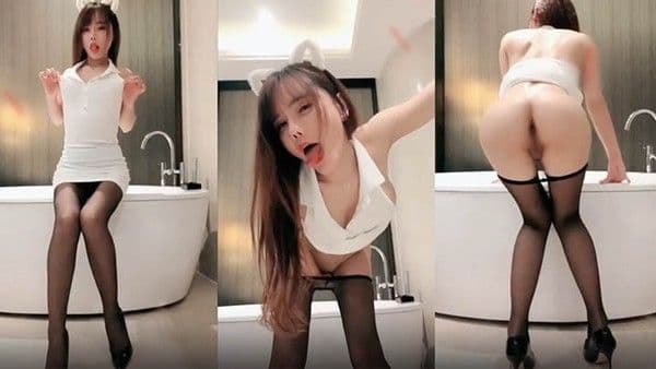 嫩模艾小青私拍极品网红嫩模艾小青_猫耳女郎浴大尺度.私拍