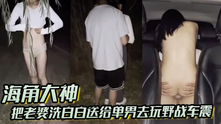 海角大神把老婆洗的白白送给单男去玩野战车震真的太刺激了